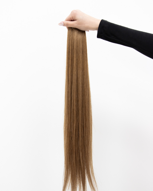 "Peony" Neutral Medium Brunette Hair Extensions