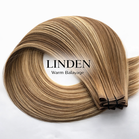 "Linden" Warm Balayage Hair Extensions