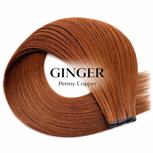 "Ginger" Penny Copper Hair Extensions