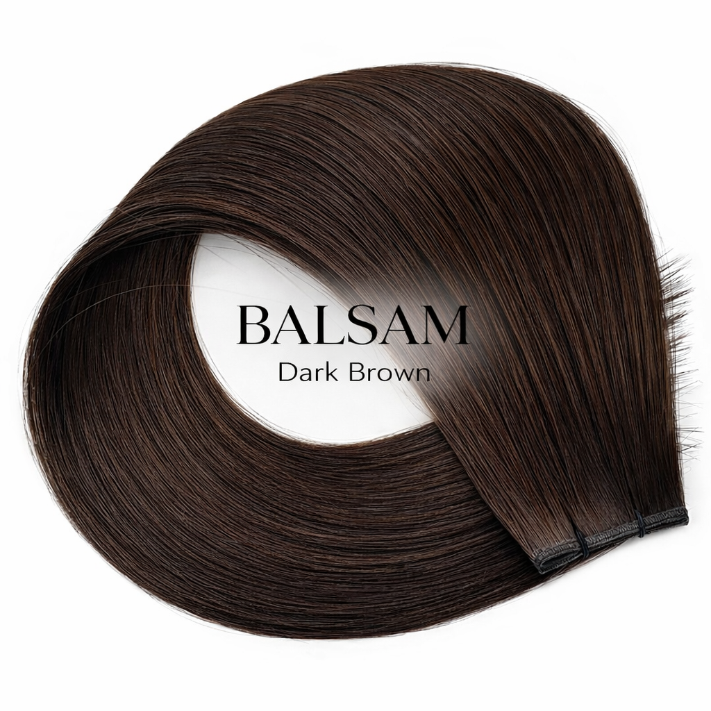 "Balsam" Dark brown Extensions