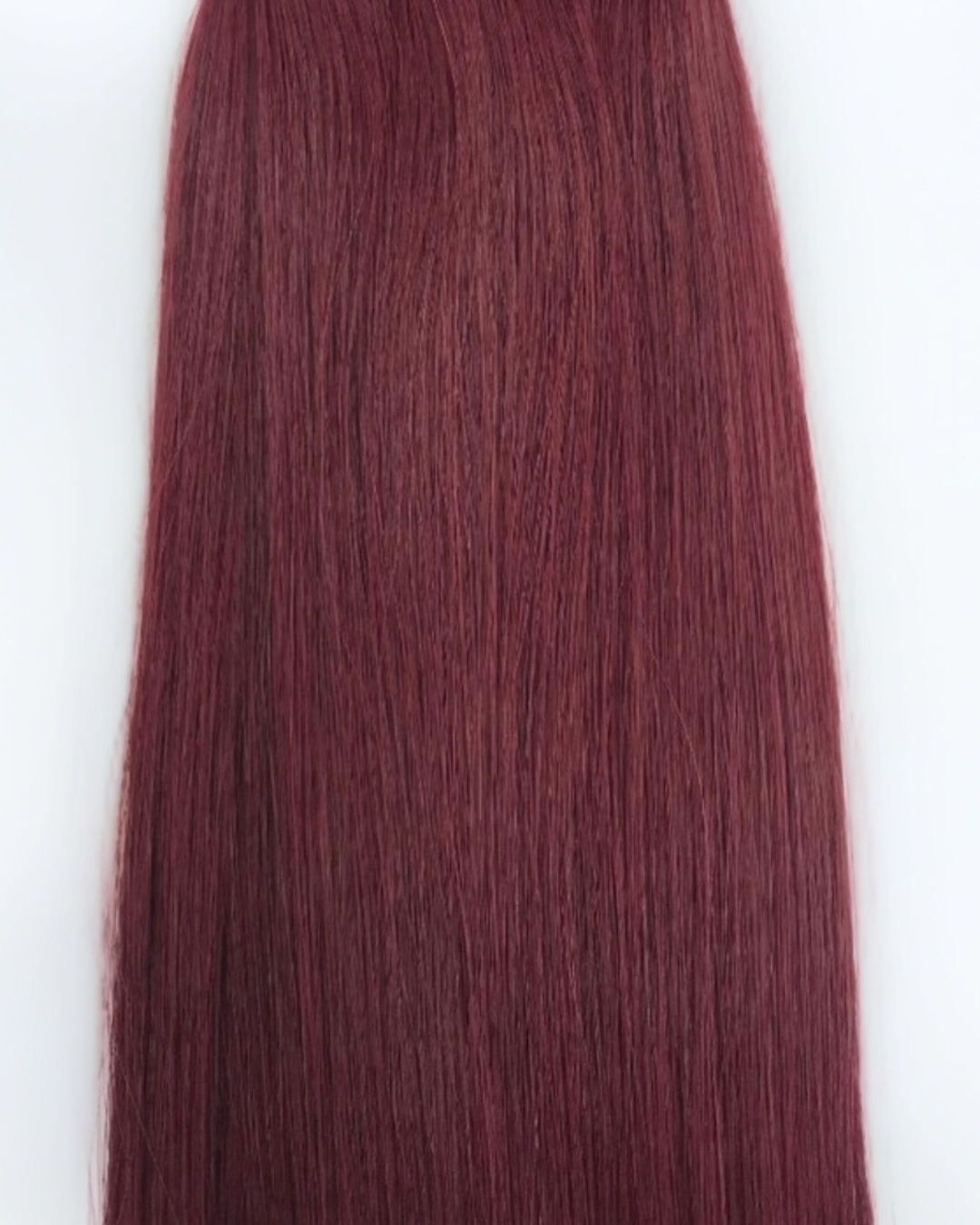 "Iris" Burgundy Red Hair Extensions